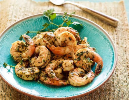 Grilled jumbo prawns, best prawns restaurant in hyderabad